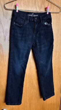 Steve's Jeans size 6 boys dark denim blue in great shape